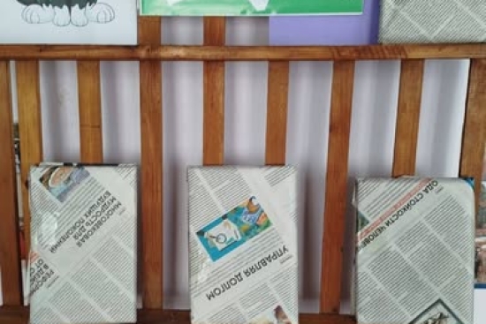 Весенние каникулы - это время, когда можно прочитать интересную книжку.  Для учащихся младшего звена КГУ ,,Нижнебурлукский КШЯС